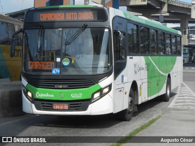 Caprichosa Auto Ônibus C27079 na cidade de Rio de Janeiro, Rio de Janeiro, Brasil, por Augusto César. Número da foto: #12972757.