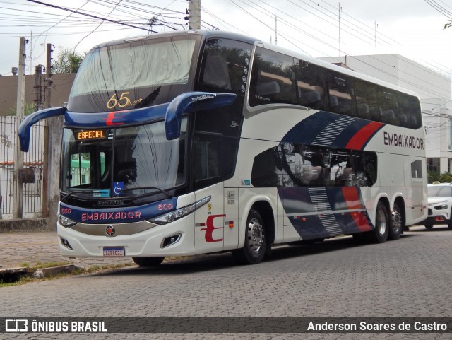 Expresso Embaixador 600 na cidade de Pelotas, Rio Grande do Sul, Brasil, por Anderson Soares de Castro. Número da foto: #12973201.