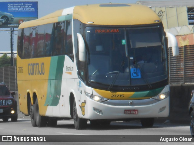 Empresa Gontijo de Transportes 21715 na cidade de Nova Iguaçu, Rio de Janeiro, Brasil, por Augusto César. Número da foto: #12971657.