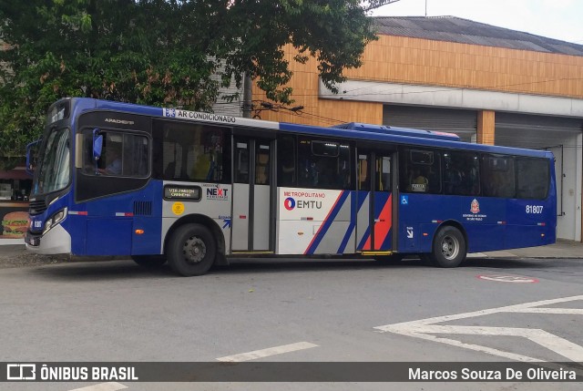 Next Mobilidade - ABC Sistema de Transporte 81.807 na cidade de São Caetano do Sul, São Paulo, Brasil, por Marcos Souza De Oliveira. Número da foto: #12972956.
