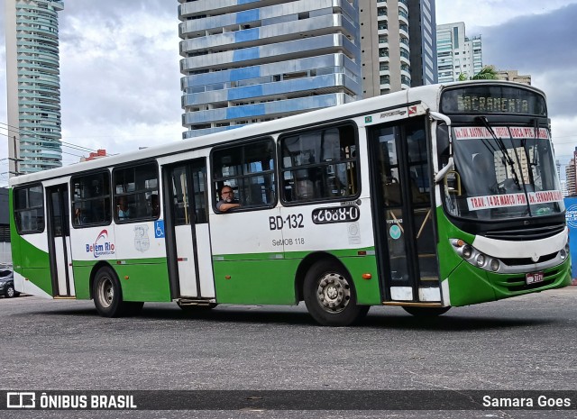 Belém Rio Transportes BD-132 na cidade de Belém, Pará, Brasil, por Samara Goes. Número da foto: #12928098.