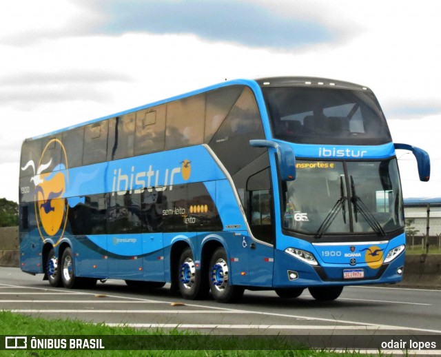 Ibistur Transportes e Turismo 1900 na cidade de Caçapava, São Paulo, Brasil, por odair lopes. Número da foto: #12928975.