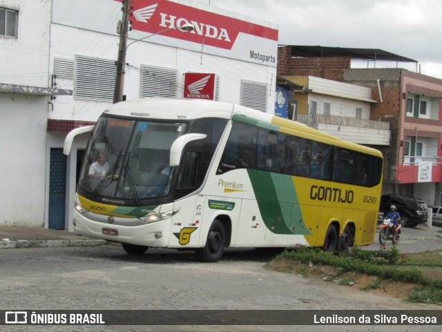 Empresa Gontijo de Transportes 18290 na cidade de Caruaru, Pernambuco, Brasil, por Lenilson da Silva Pessoa. Número da foto: #12928231.