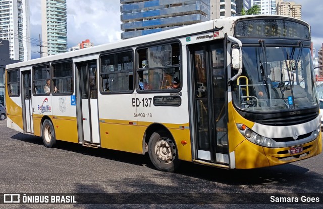 Belém Rio Transportes BD-137 na cidade de Belém, Pará, Brasil, por Samara Goes. Número da foto: #12928120.