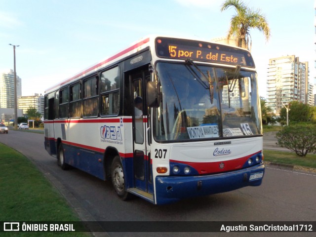 CODESA - Compañia Omnibuseira del Este 207 na cidade de Maldonado, Maldonado, Uruguai, por Agustin SanCristobal1712. Número da foto: #12928887.