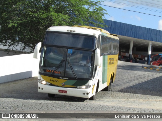 Empresa Gontijo de Transportes 14170 na cidade de Caruaru, Pernambuco, Brasil, por Lenilson da Silva Pessoa. Número da foto: #12928170.