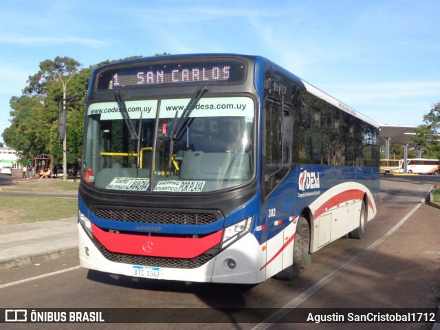 CODESA - Compañia Omnibuseira del Este 302 na cidade de Maldonado, Maldonado, Uruguai, por Agustin SanCristobal1712. Número da foto: #12929015.
