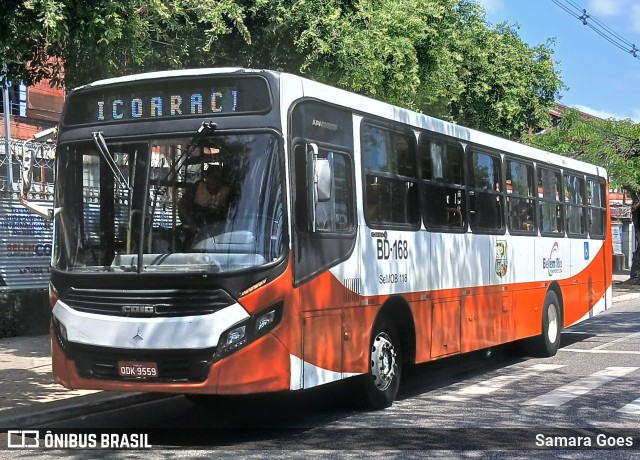 Belém Rio Transportes BD-168 na cidade de Belém, Pará, Brasil, por Samara Goes. Número da foto: #12927858.
