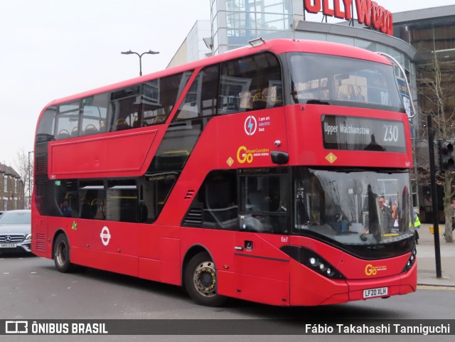 London General EE7 na cidade de London, Greater London, Inglaterra, por Fábio Takahashi Tanniguchi. Número da foto: #12928658.