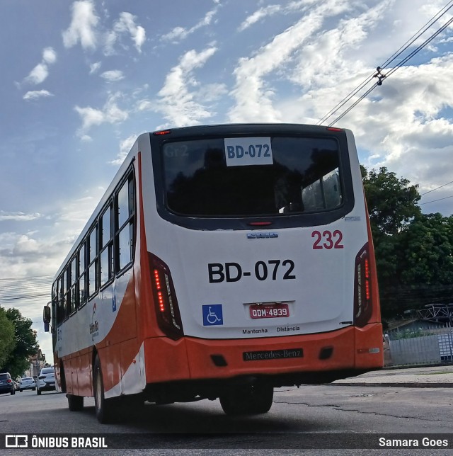 Belém Rio Transportes BD-072 na cidade de Belém, Pará, Brasil, por Samara Goes. Número da foto: #12927784.
