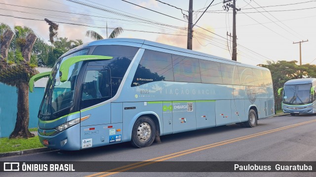 Viação Garcia 8335 na cidade de Guaratuba, Paraná, Brasil, por Paulobuss  Guaratuba. Número da foto: #12928584.
