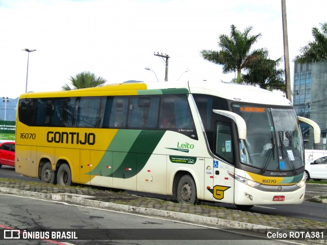Empresa Gontijo de Transportes 16070 na cidade de Vitória, Espírito Santo, Brasil, por Celso ROTA381. Número da foto: #12929275.