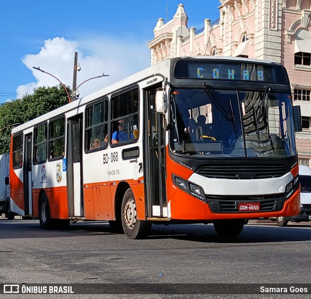 Belém Rio Transportes BD-068 na cidade de Belém, Pará, Brasil, por Samara Goes. Número da foto: #12927853.