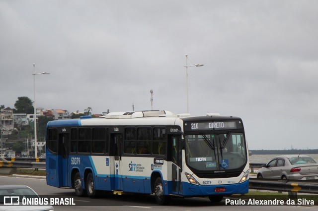 Transol Transportes Coletivos 50379 na cidade de Florianópolis, Santa Catarina, Brasil, por Paulo Alexandre da Silva. Número da foto: #12928620.