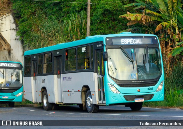 VRS - Viação Roberto Santana 3061 na cidade de Juiz de Fora, Minas Gerais, Brasil, por Tailisson Fernandes. Número da foto: #12929320.
