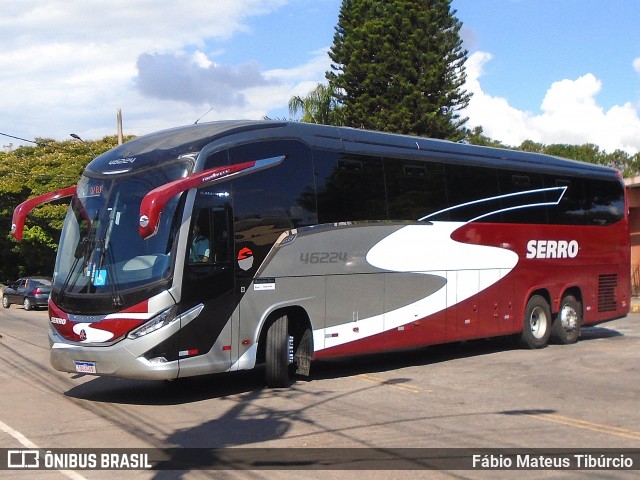 Viação Serro 46224 na cidade de Três Corações, Minas Gerais, Brasil, por Fábio Mateus Tibúrcio. Número da foto: #12928959.