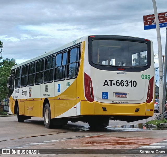 Empresa de Transportes Nova Marambaia AT-66310 na cidade de Belém, Pará, Brasil, por Samara Goes. Número da foto: #12928675.