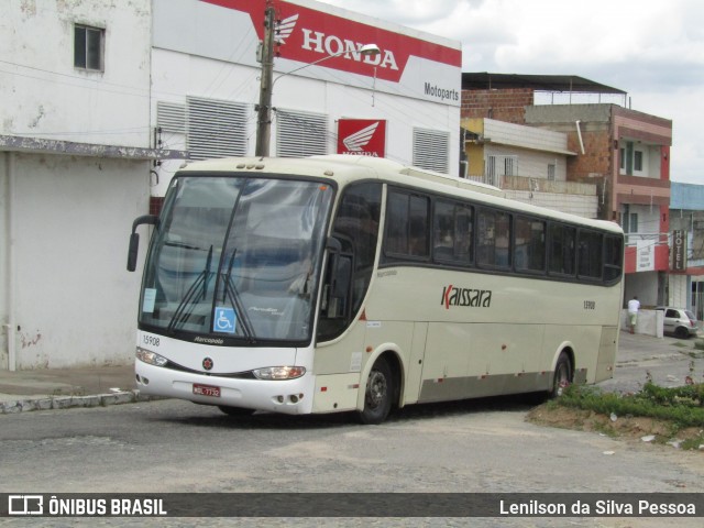 Kaissara - Viação Caiçara 15908 na cidade de Caruaru, Pernambuco, Brasil, por Lenilson da Silva Pessoa. Número da foto: #12928239.