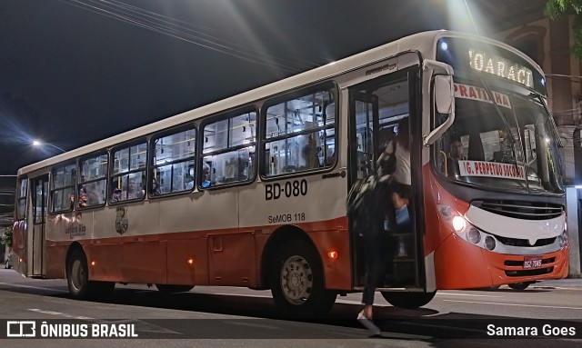 Belém Rio Transportes BD-080 na cidade de Belém, Pará, Brasil, por Samara Goes. Número da foto: #12927857.