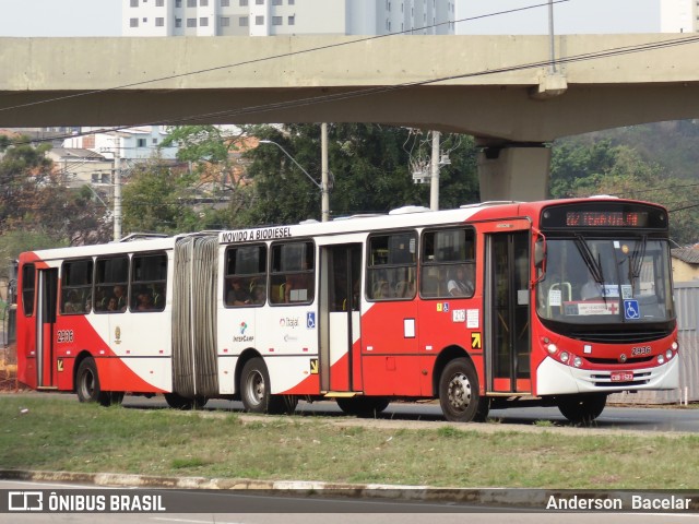 Itajaí Transportes Coletivos 2936 na cidade de Campinas, São Paulo, Brasil, por Anderson  Bacelar. Número da foto: #12929454.