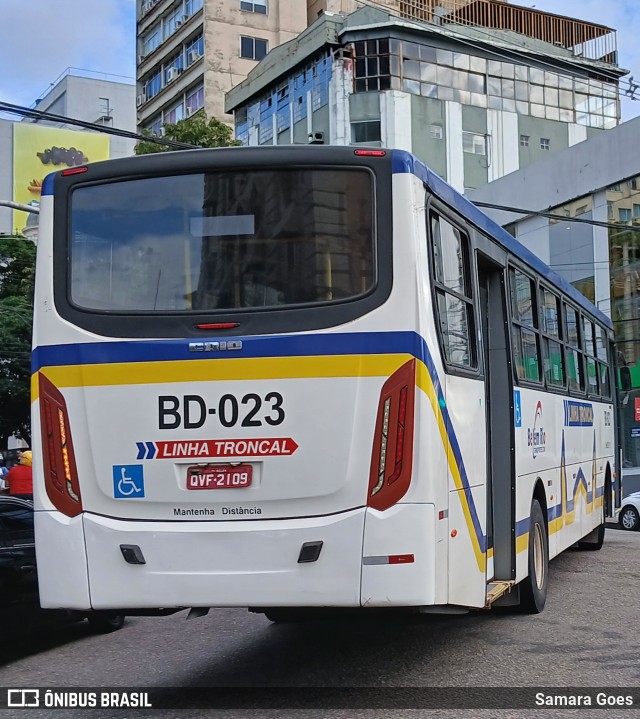 Belém Rio Transportes BD-023 na cidade de Belém, Pará, Brasil, por Samara Goes. Número da foto: #12928062.