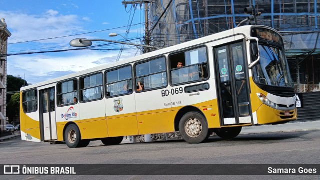Belém Rio Transportes BD-069 na cidade de Belém, Pará, Brasil, por Samara Goes. Número da foto: #12928055.