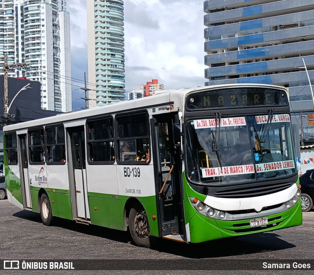 Belém Rio Transportes BD-139 na cidade de Belém, Pará, Brasil, por Samara Goes. Número da foto: #12928113.