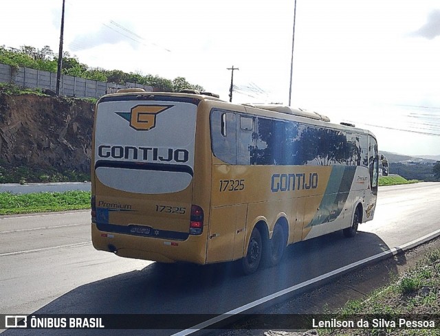 Empresa Gontijo de Transportes 17325 na cidade de Caruaru, Pernambuco, Brasil, por Lenilson da Silva Pessoa. Número da foto: #12928038.