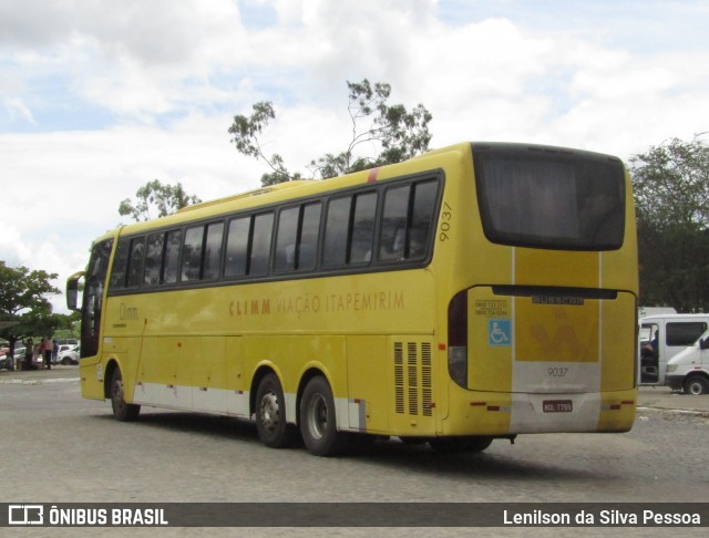 Viação Itapemirim 9037 na cidade de Caruaru, Pernambuco, Brasil, por Lenilson da Silva Pessoa. Número da foto: #12928237.