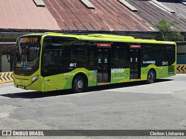 Viação Pendotiba 2.1.145 na cidade de Niterói, Rio de Janeiro, Brasil, por Cleiton Linhares. Número da foto: #12927206.