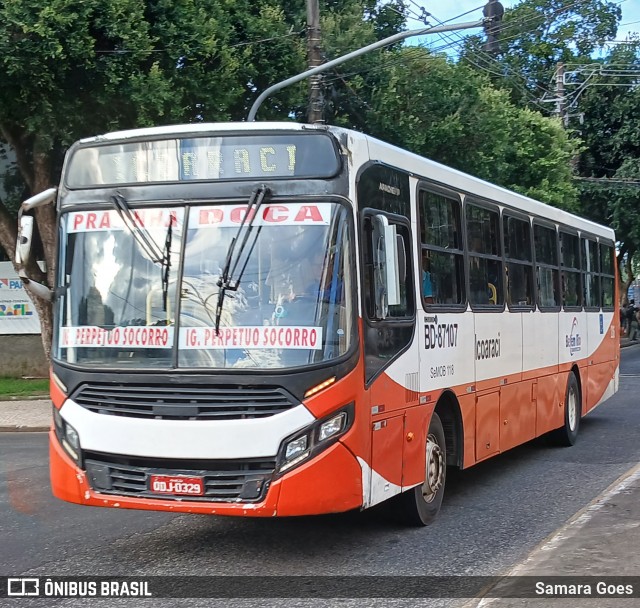 Belém Rio Transportes BD-87107 na cidade de Belém, Pará, Brasil, por Samara Goes. Número da foto: #12927809.