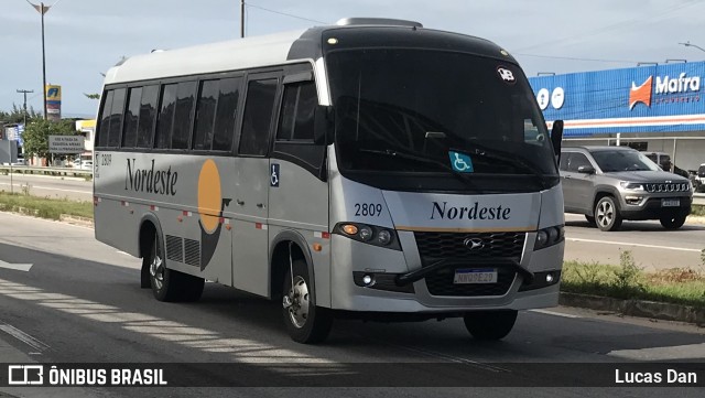 Viação Nordeste 2809 na cidade de Parnamirim, Rio Grande do Norte, Brasil, por Lucas Dan. Número da foto: #12927378.