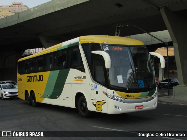 Empresa Gontijo de Transportes 21665 na cidade de Belo Horizonte, Minas Gerais, Brasil, por Douglas Célio Brandao. Número da foto: #12928710.