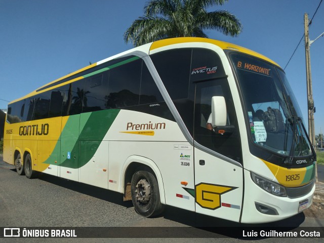 Empresa Gontijo de Transportes 19825 na cidade de Uberlândia, Minas Gerais, Brasil, por Luis Guilherme Costa. Número da foto: #12927915.