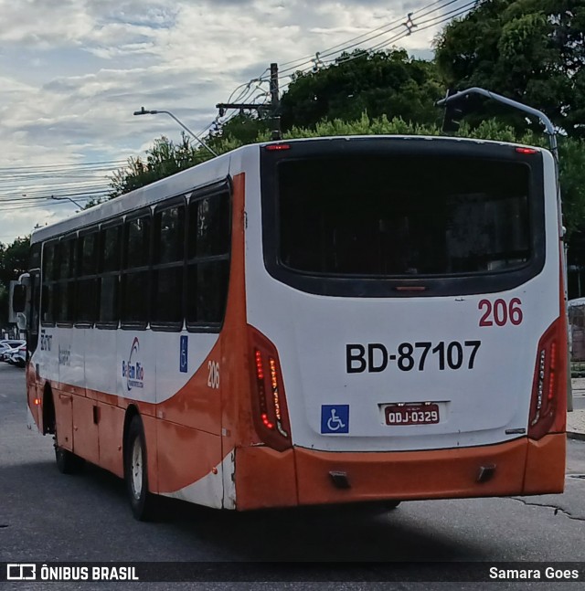 Belém Rio Transportes BD-87107 na cidade de Belém, Pará, Brasil, por Samara Goes. Número da foto: #12927801.
