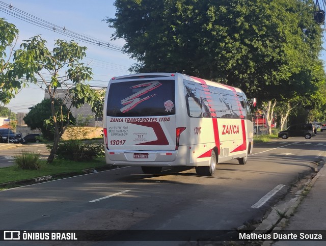 Zanca Transportes 13017 na cidade de Campinas, São Paulo, Brasil, por Matheus Duarte Souza. Número da foto: #12929104.