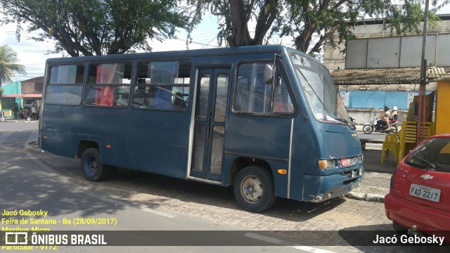 Ônibus Particulares 9172 na cidade de Feira de Santana, Bahia, Brasil, por Jacó Gebosky. Número da foto: #12928963.
