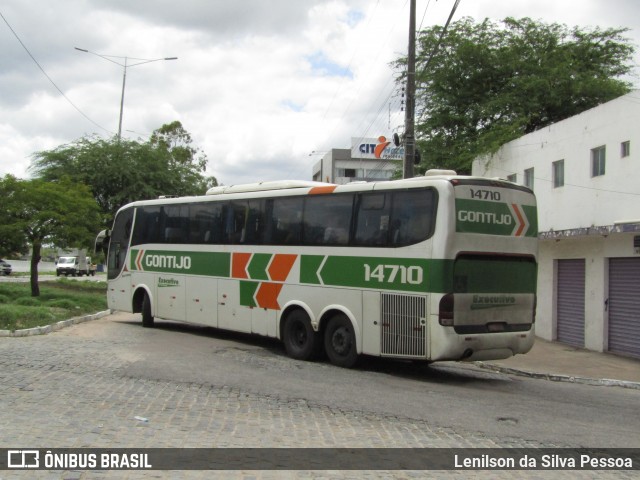 Empresa Gontijo de Transportes 14710 na cidade de Caruaru, Pernambuco, Brasil, por Lenilson da Silva Pessoa. Número da foto: #12928242.