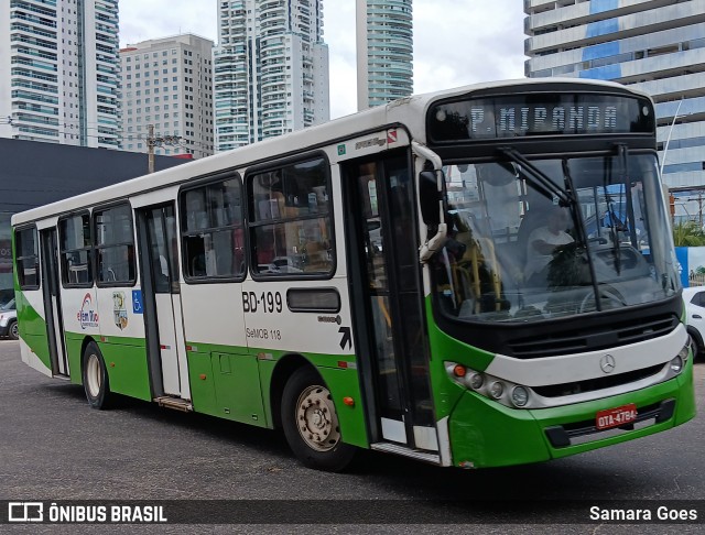 Belém Rio Transportes BD-199 na cidade de Belém, Pará, Brasil, por Samara Goes. Número da foto: #12928065.