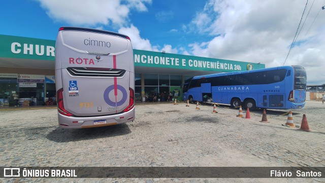 Rota Transportes Rodoviários 9135 na cidade de Milagres, Bahia, Brasil, por Flávio  Santos. Número da foto: #12929329.