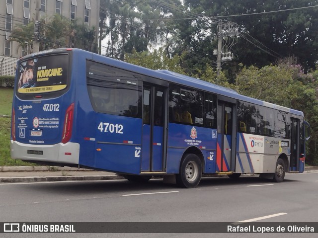 ATT - Alto Tietê Transportes 47.012 na cidade de Guarulhos, São Paulo, Brasil, por Rafael Lopes de Oliveira. Número da foto: #12927462.