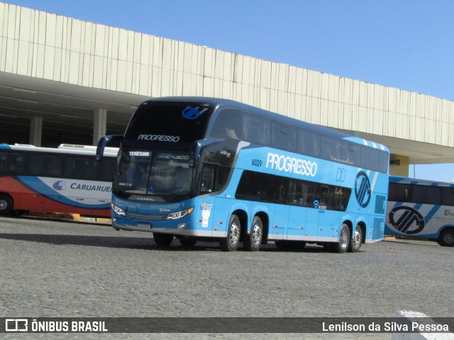 Auto Viação Progresso 6029 na cidade de Caruaru, Pernambuco, Brasil, por Lenilson da Silva Pessoa. Número da foto: #12928537.