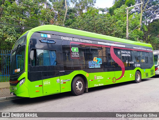Auto Viação Transcap >> Auto Bless Transportes 8 5808 na cidade de São Paulo, São Paulo, Brasil, por Diego Cardoso da Silva. Número da foto: #12927646.