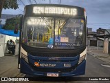 Viação Novacap B51555 na cidade de Rio de Janeiro, Rio de Janeiro, Brasil, por Leandro Mendes. Número da foto: #:id.