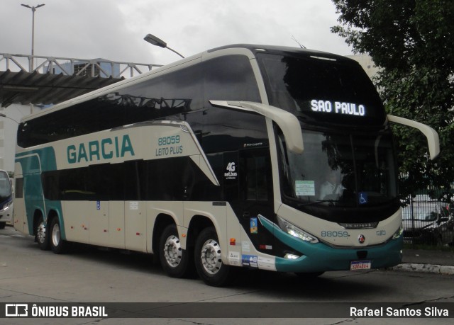 Viação Garcia 88059 na cidade de São Paulo, São Paulo, Brasil, por Rafael Santos Silva. Número da foto: #12975293.