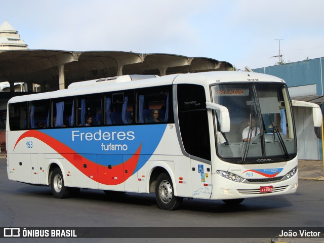 Expresso Frederes > Frederes Turismo 153 na cidade de Porto Alegre, Rio Grande do Sul, Brasil, por João Victor. Número da foto: #12973491.