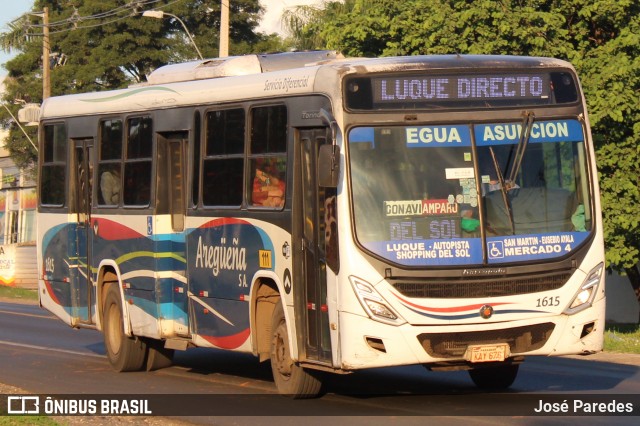 Aregueña S.A. - Línea 111 1615 na cidade de Luque, Central, Paraguai, por José Paredes. Número da foto: #12975016.