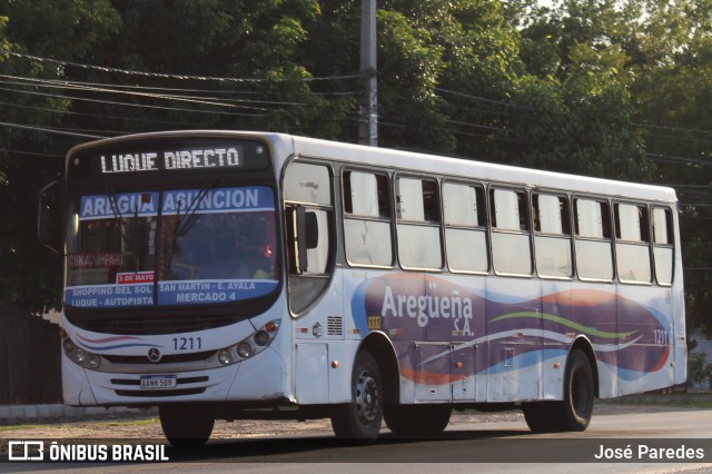 Aregueña S.A. - Línea 111 1211 na cidade de Luque, Central, Paraguai, por José Paredes. Número da foto: #12975006.