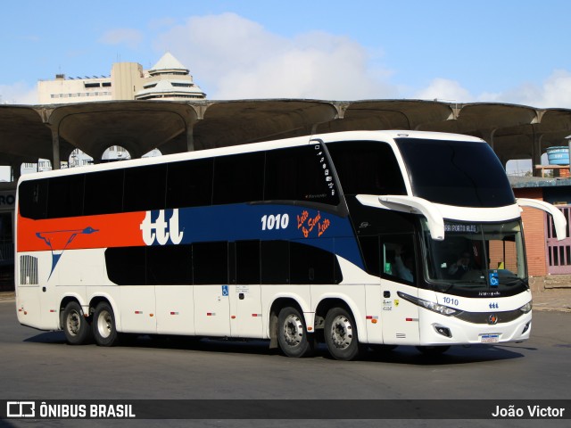 TTL Transporte Turismo 1010 na cidade de Porto Alegre, Rio Grande do Sul, Brasil, por João Victor. Número da foto: #12974161.
