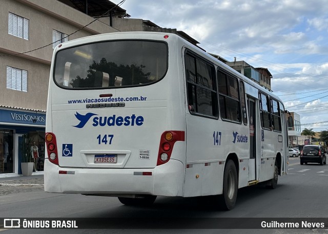 Viação Sudeste 147 na cidade de Marataízes, Espírito Santo, Brasil, por Guilherme Neves. Número da foto: #12975029.